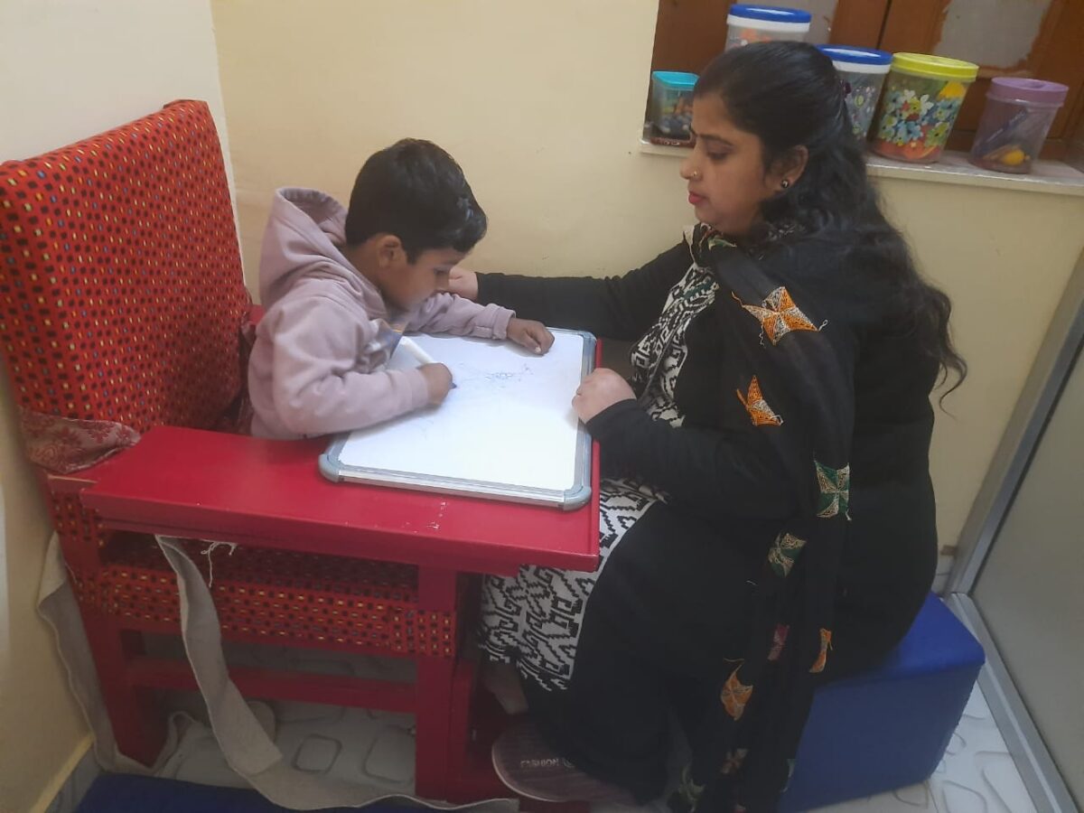Speech therapy in Lalan Autism Academy in Ranchi